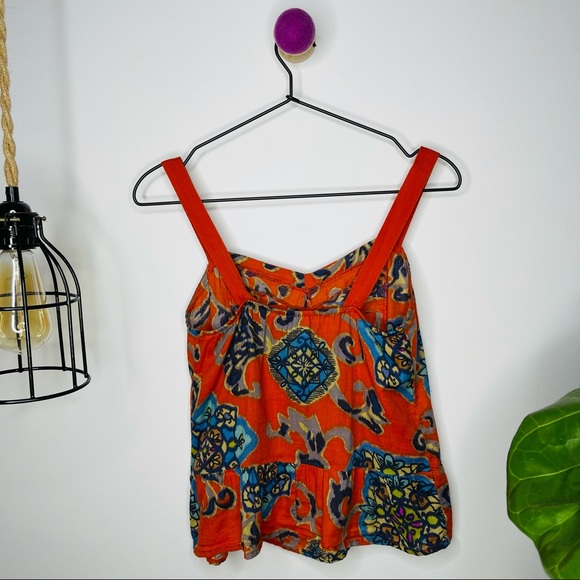 American Eagle Outfitters - Floral Pleated Tank XS - Picture 3 of 10